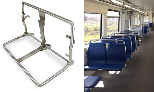bus rail seating